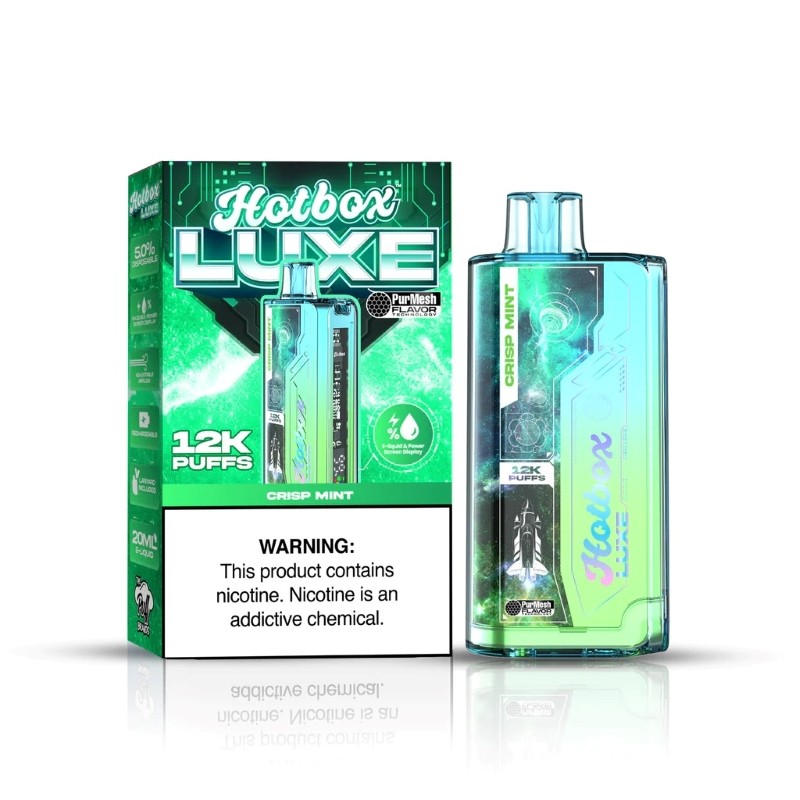 crisp mint Hotbox Luxe 12K