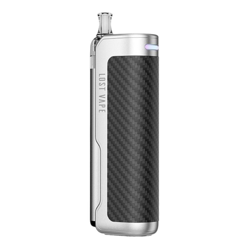silver carbon Lost Vape Thelema Nexus