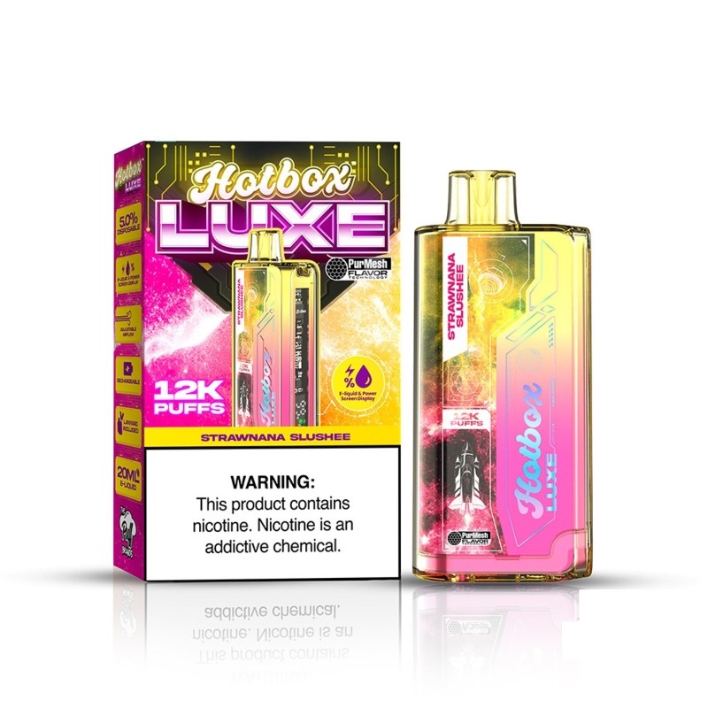 strawnana slushee Hotbox Luxe 12K