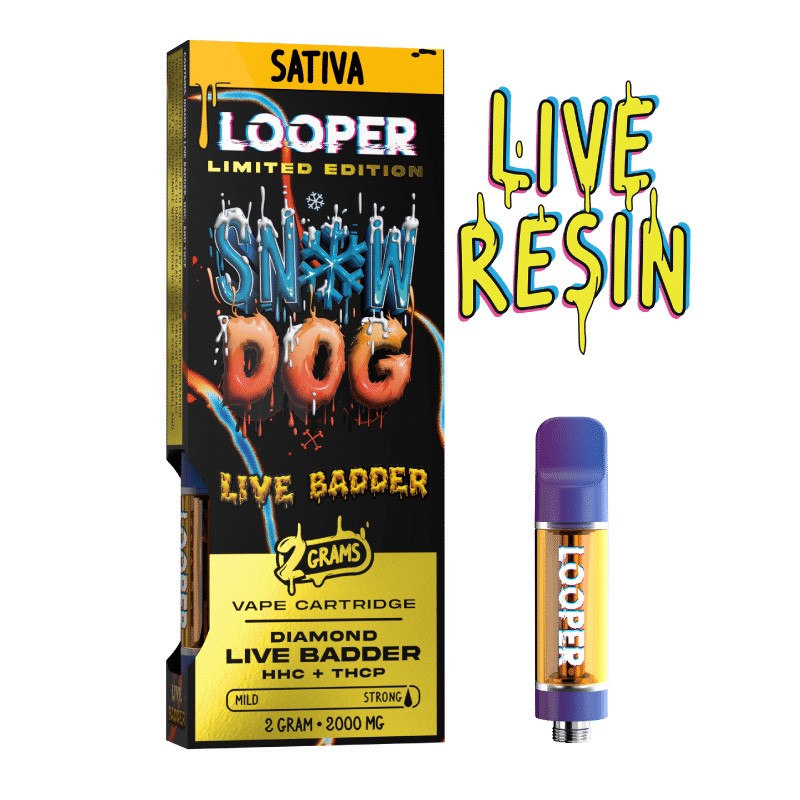 snow dog Looper Limited Edition Diamond Live Badder