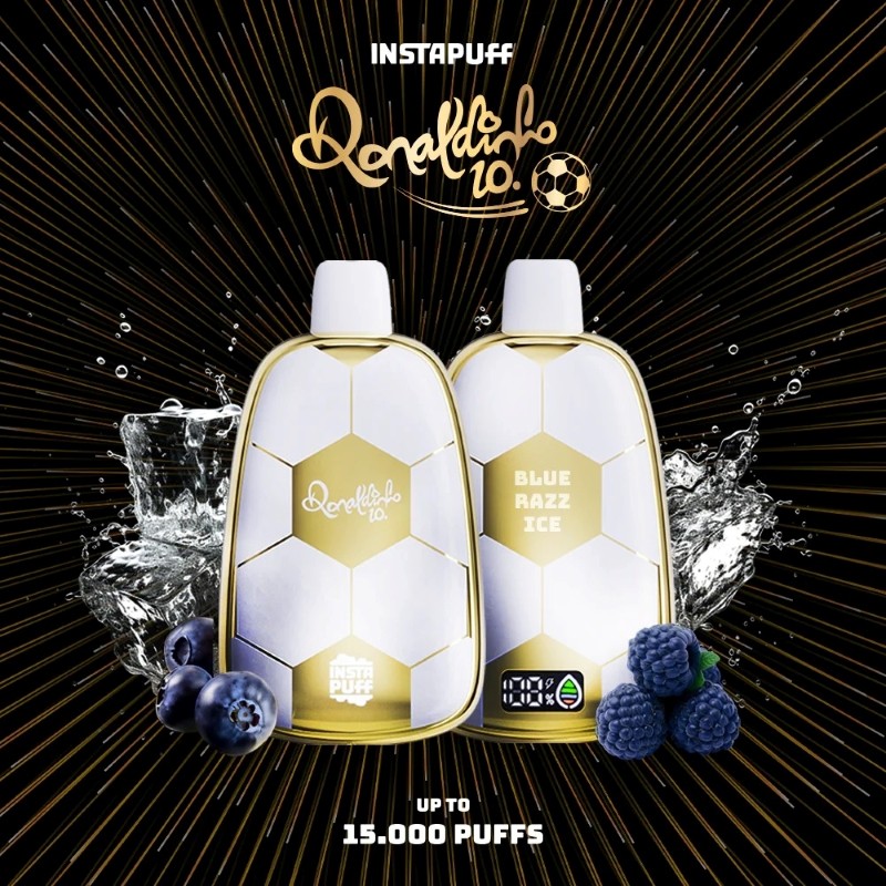 blue razz ice Ronaldinho 10 15K