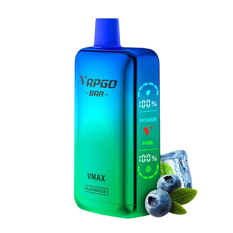 blue razz ice VAPGO BAR Vmax