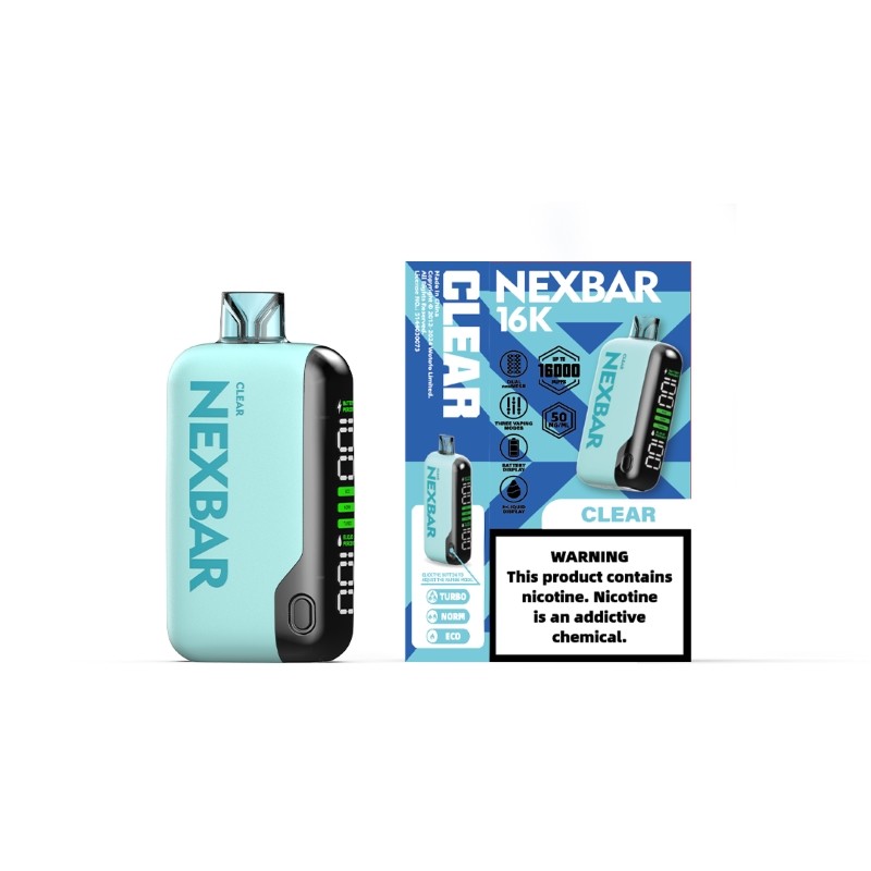 clear Wotofo NEXBAR 16K