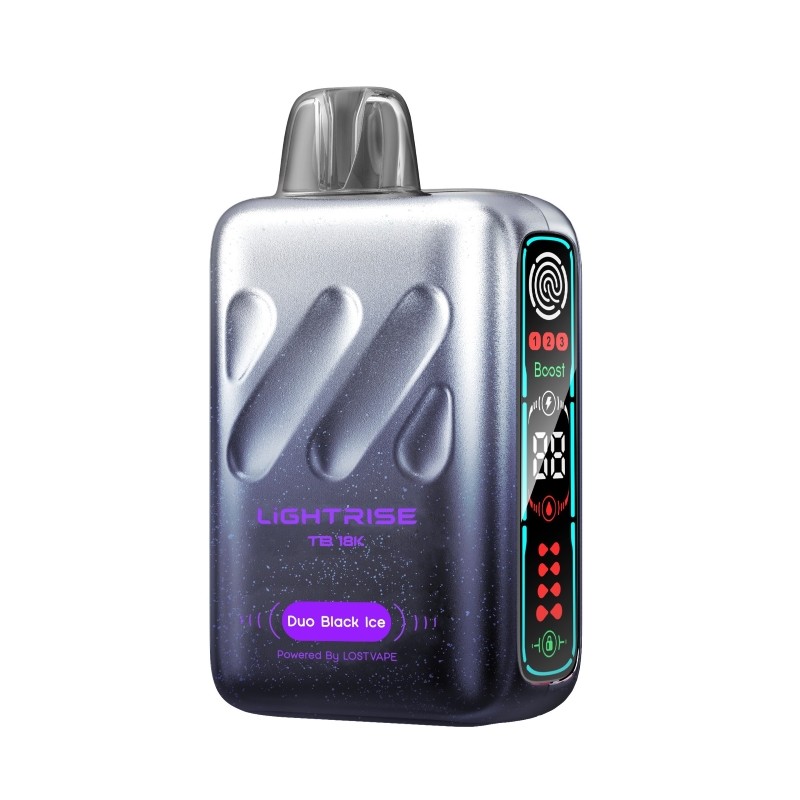 LIGHTRISE TB18000 DISP 5CT - DUO BLACK ICE