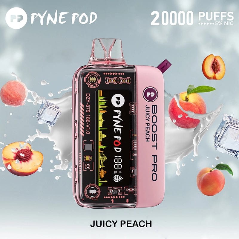 juicy peach (10-PACK) Pyne Pod Boost Pro