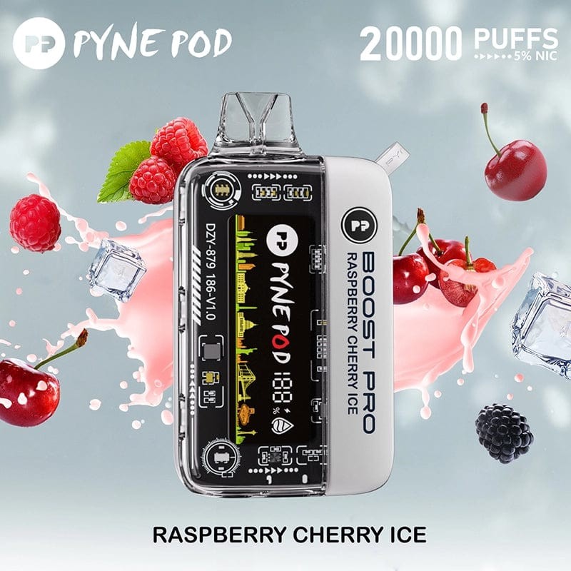 raspberry cherry ice Pyne Pod Boost Pro