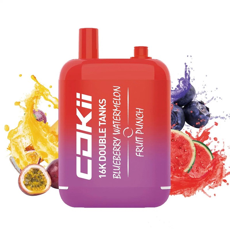 Blueberry Watermelon & Fruit Punch Cokii 16K Double Tanks