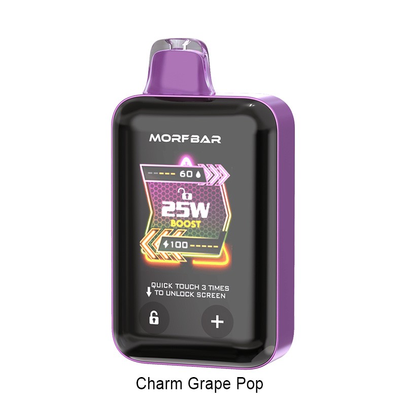 charm grape pop SMOK MORFBAR Touch 20K