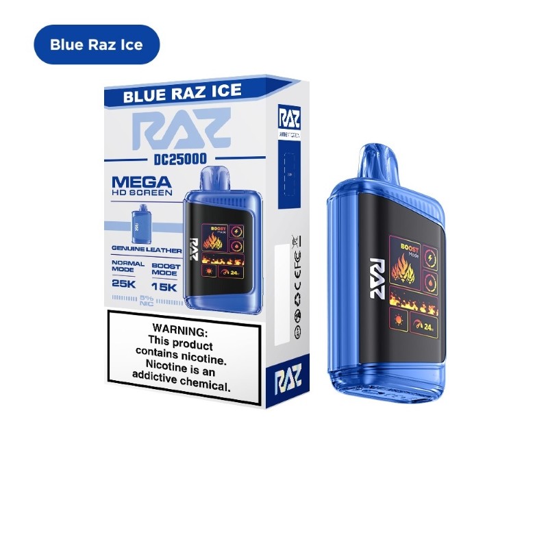 blue raz ice RAZ DC25000