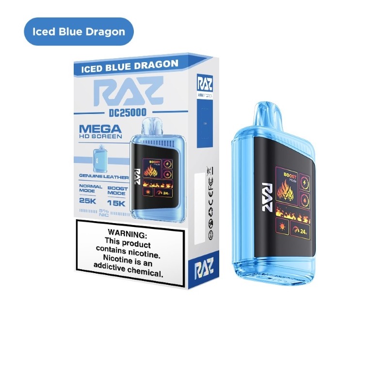iced blue dragon RAZ DC25000