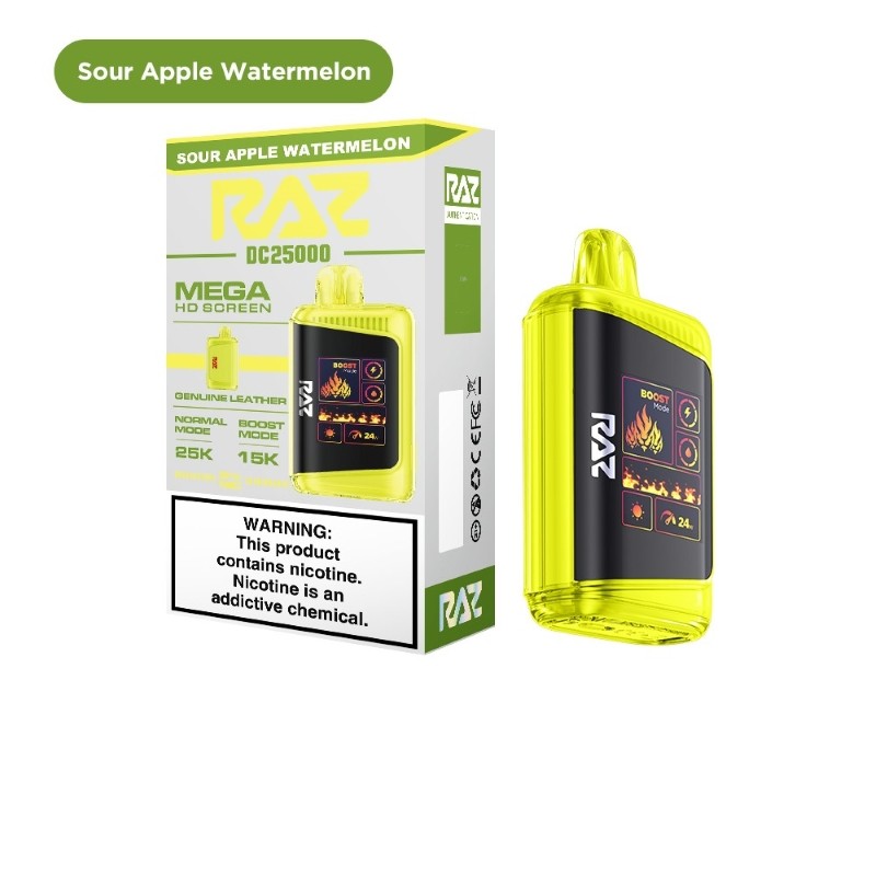 sour apple watermelon RAZ DC25000