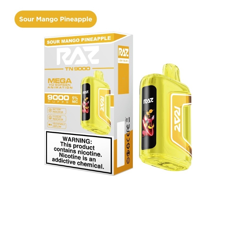 sour mango pineapple TN9000 RAZ