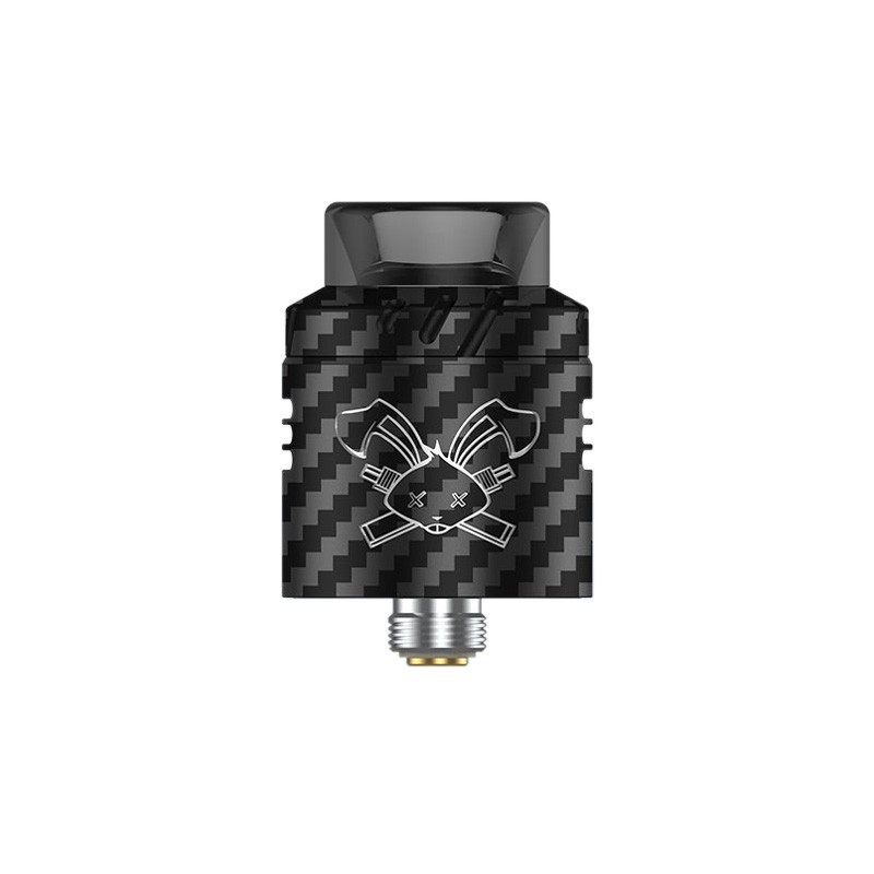 black carbon fiber Hellvape Dead Rabbit Solo RDA