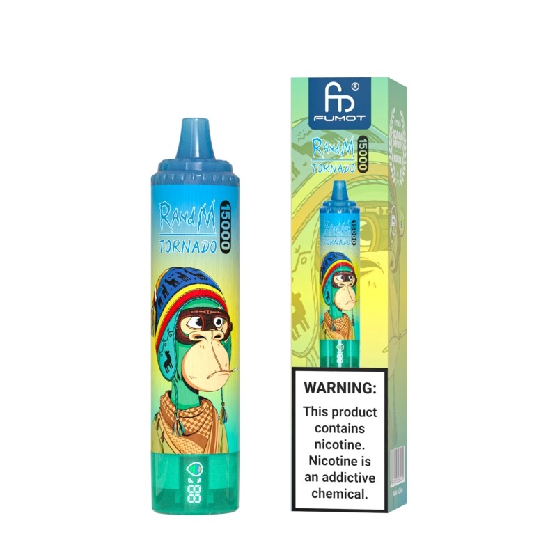 blue razz lemonade RandM Tornado 15000