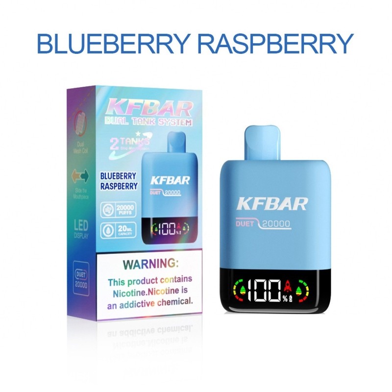 blueberry raspberry KFBAR Duet 20000