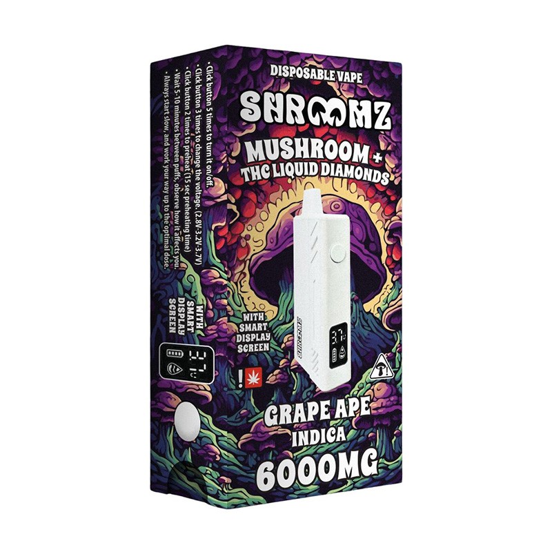 grape ape Shroomz THC Liquid Diamonds Mushroom