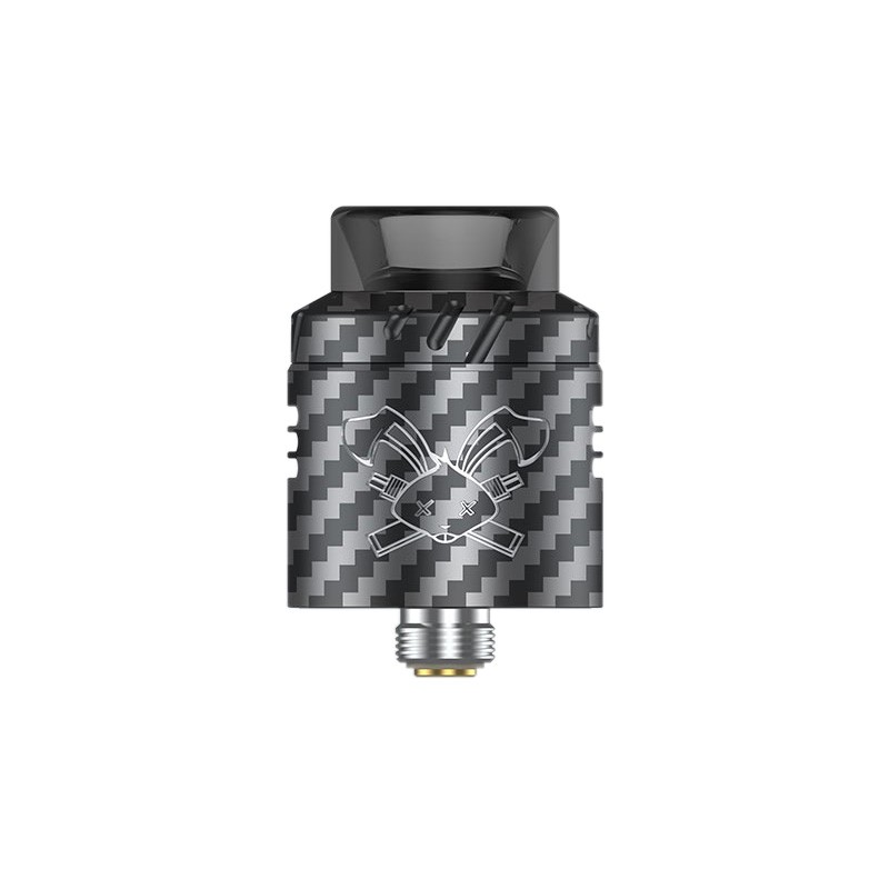 gunmetal carbon fiber Hellvape Dead Rabbit Solo RDA