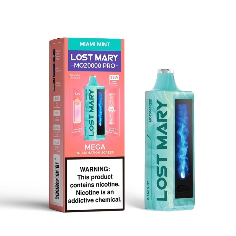 miami mint (10-PACK) Lost Mary MO20000 Pro