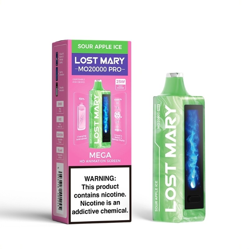 sour apple ice Lost Mary MO20000 Pro