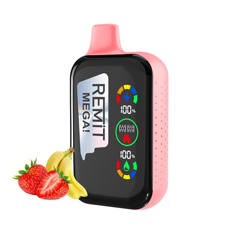 strawberry banana Remit Mega 18000