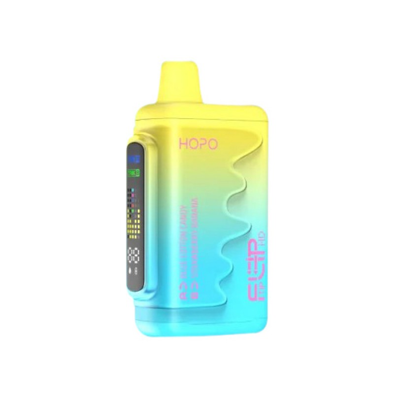 Blue Cotton Candy/Strawberry Banana HOPO Fliptip HD 16000