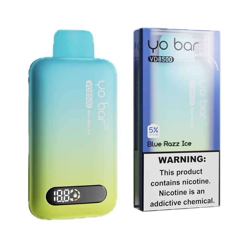 blue razz ice Yo Bar VD8500