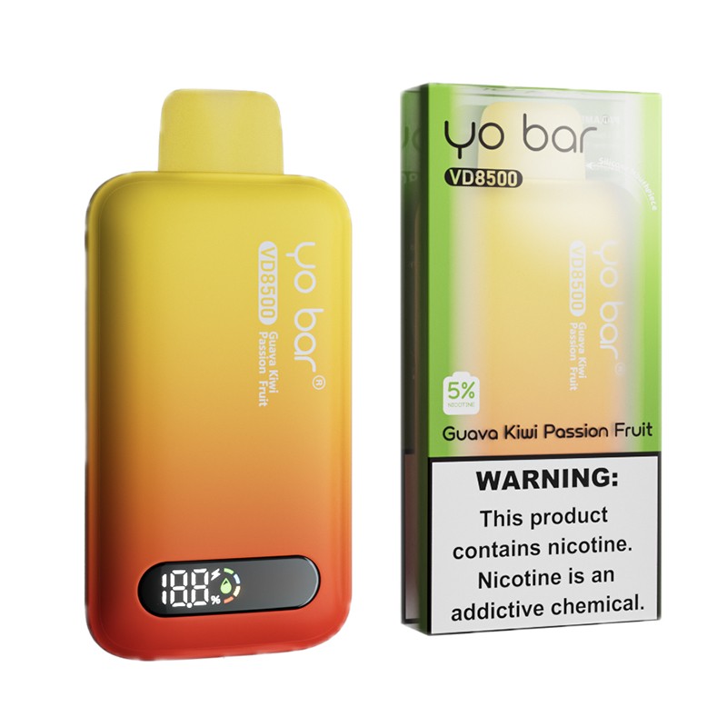 guava kiwi passion fruit Yo Bar VD8500