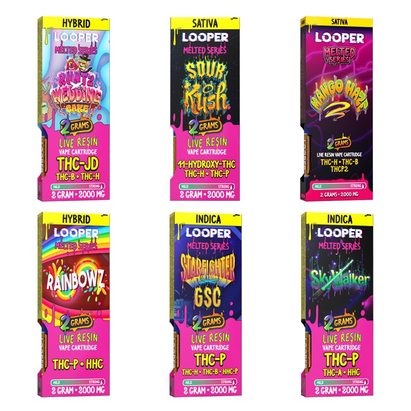 Looper Melted Series Live Resin Cartridge