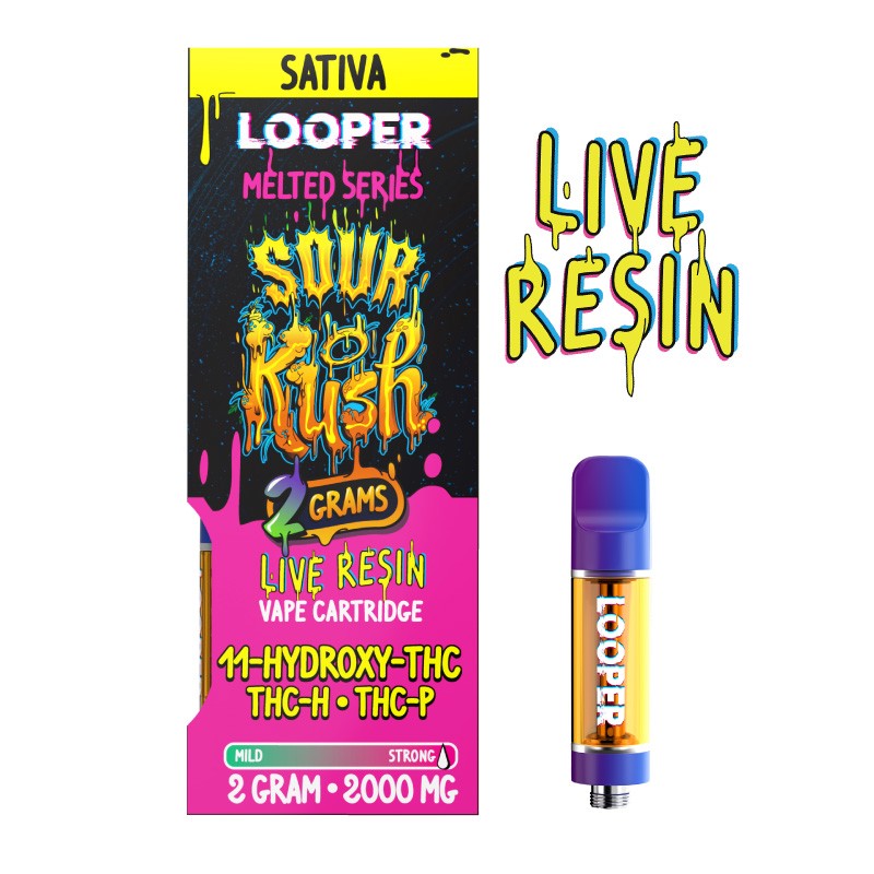 Looper Melted Series Live Resin Cartridge 2G | Vapesourcing