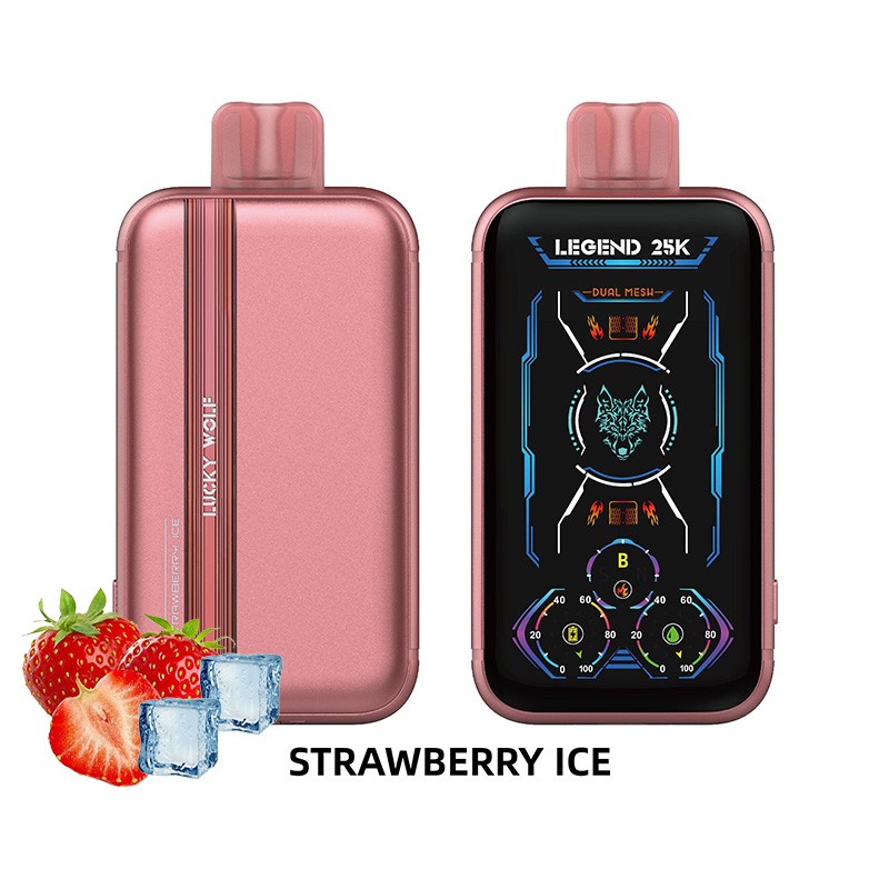 strawberry ice (10-PACK) SnowWolf Lucky Wolf Legend 25K