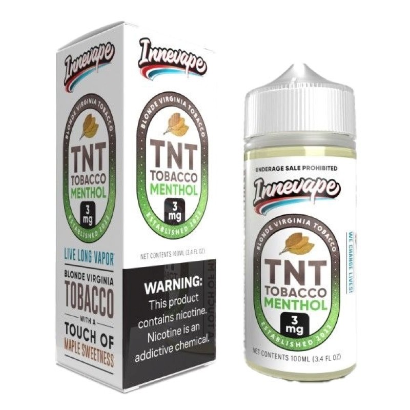 TNT Tobacco Menthol Innevape E-juice