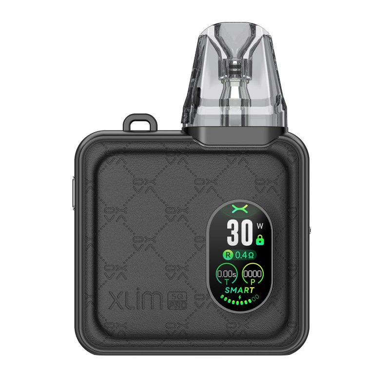 black leather OXVA Xlim SQ Pro