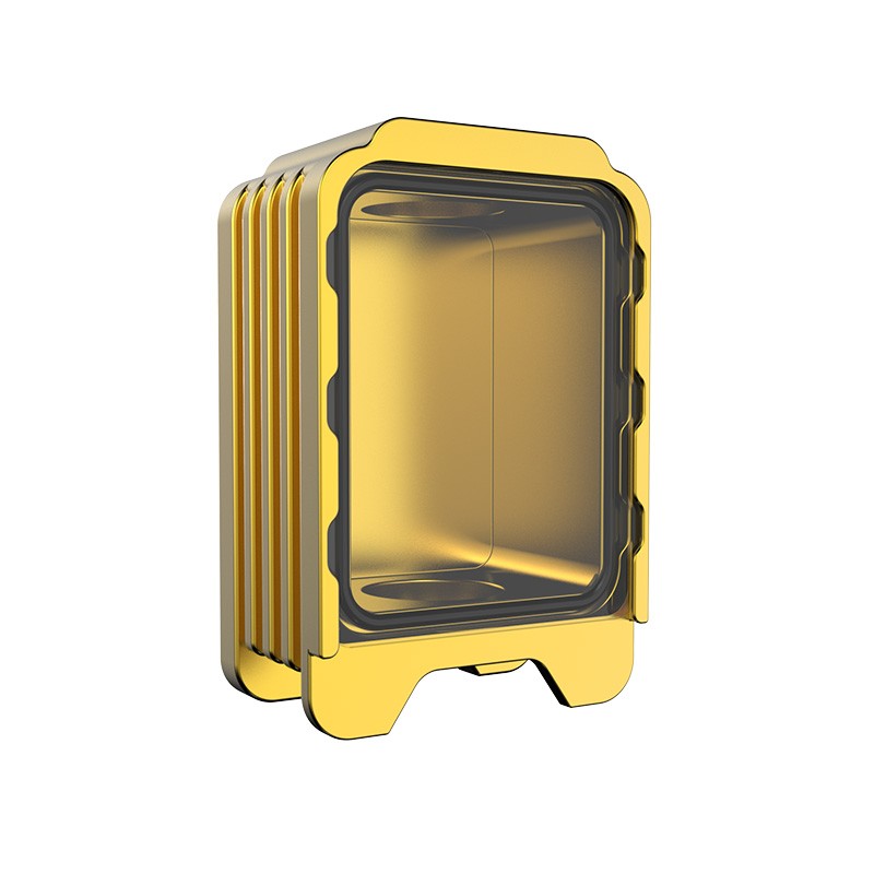 Gold (Empty) Thunderhead Creations Blaze Bridge Single Glass