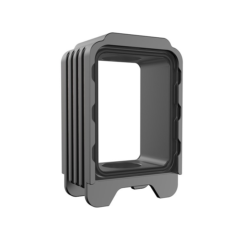 Gunmetal (Empty) Thunderhead Creations Blaze Bridge Dual Glasses