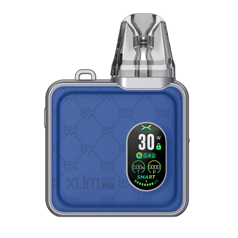 blue leather OXVA Xlim SQ Pro