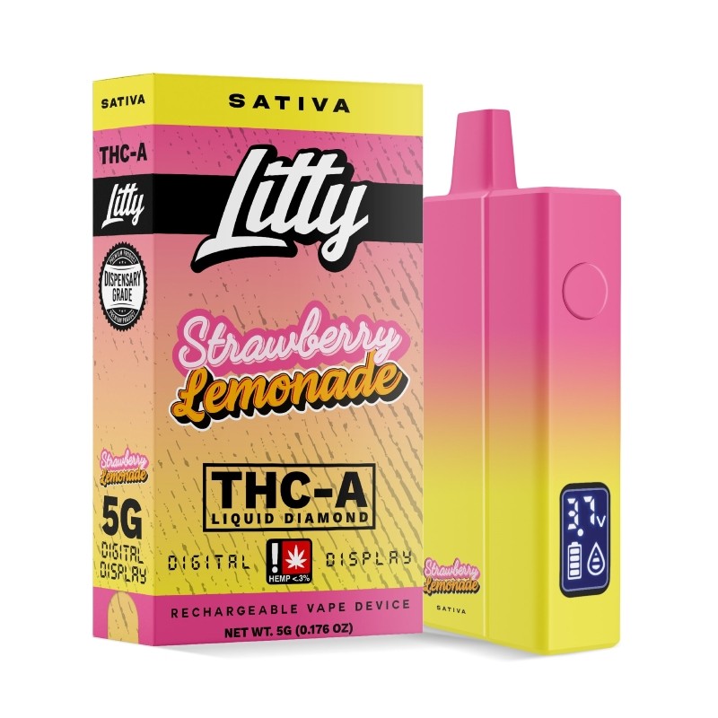 strawberry lemonade Litty Liquid Diamond THC-A