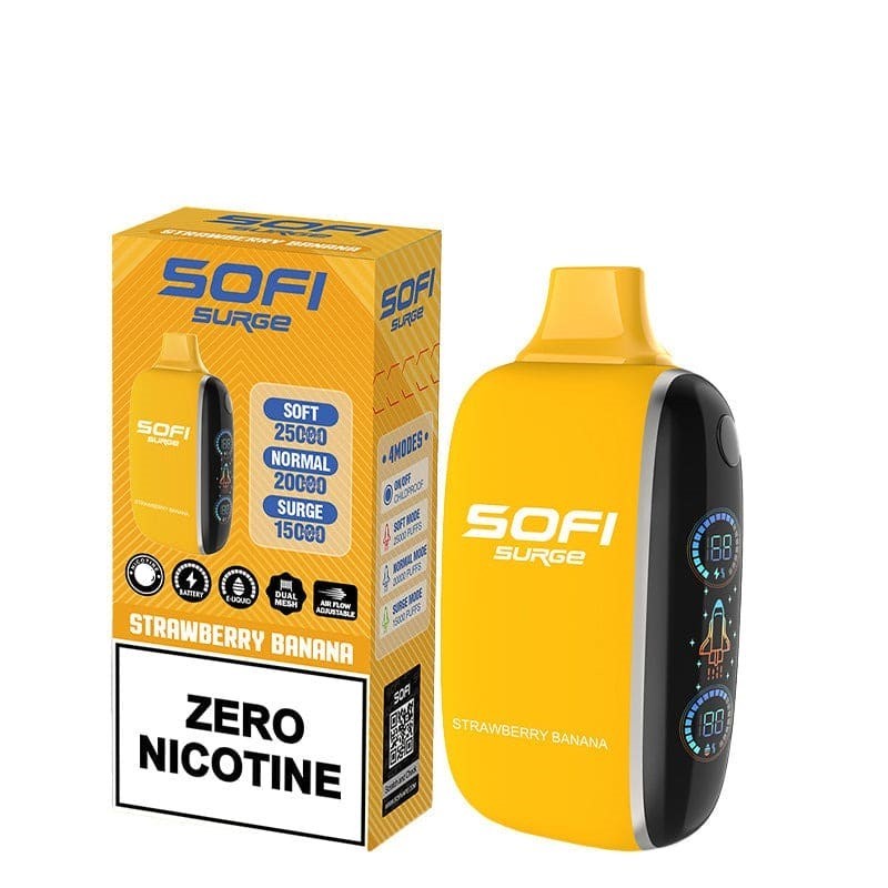 strawberry mango Sofi Surge Zero Nicotine 25000