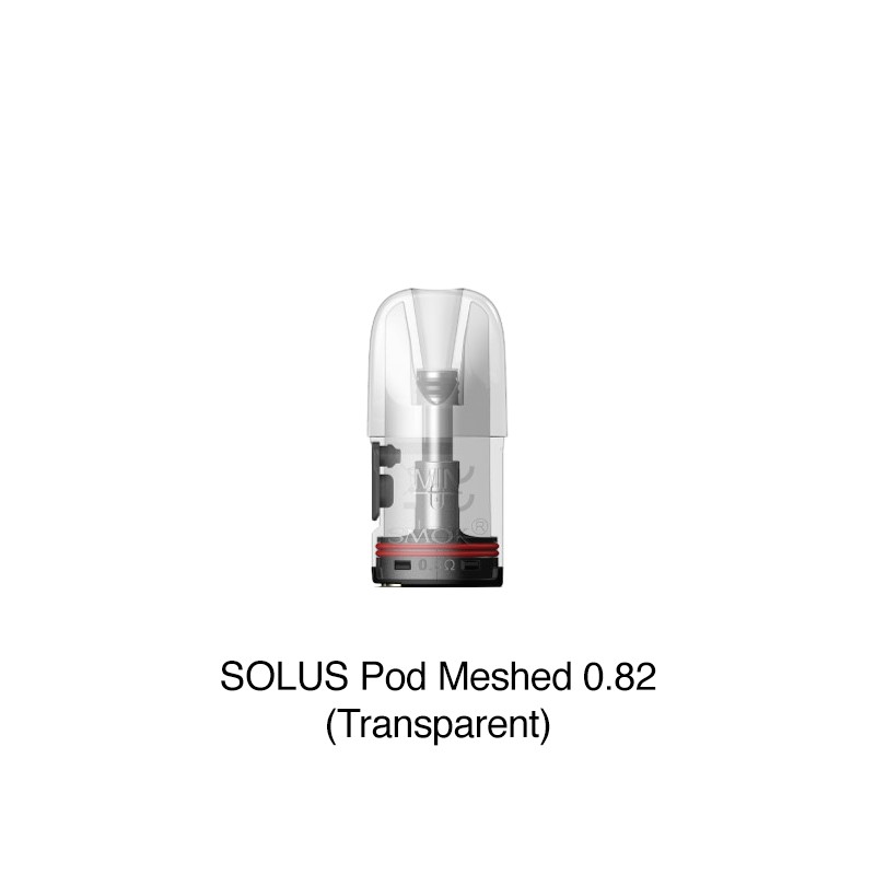 0.8ohm (Transparent) SMOK Solus Pod Meshed Pod Cartridge