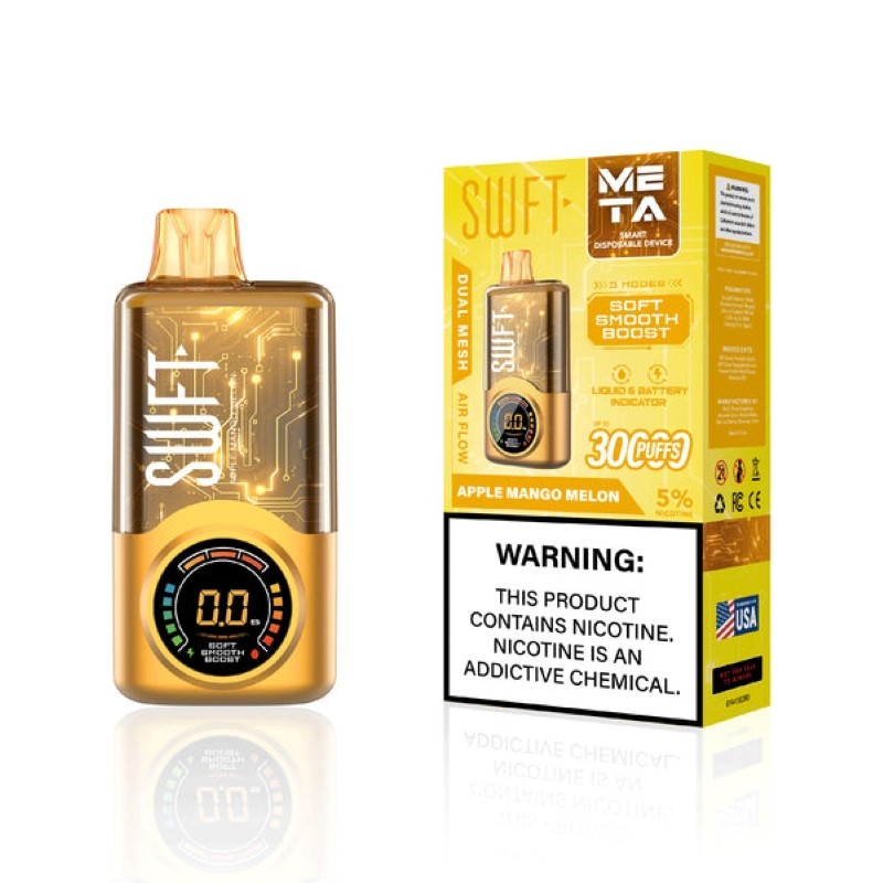 apple mango melon (10-PACK) SWFT Meta 30000