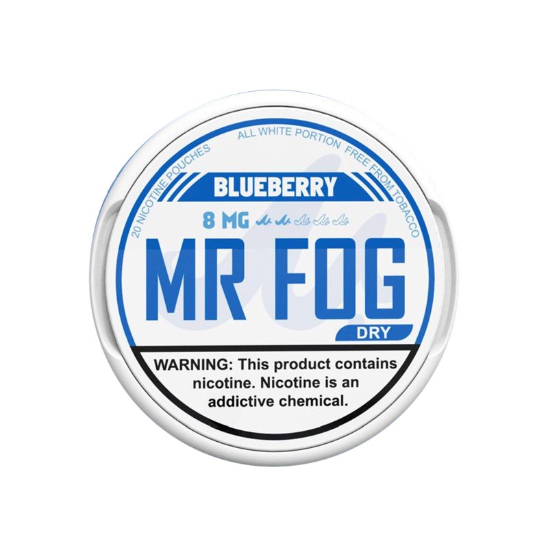 Mr Fog Dry Blueberry Nicotine Pouches