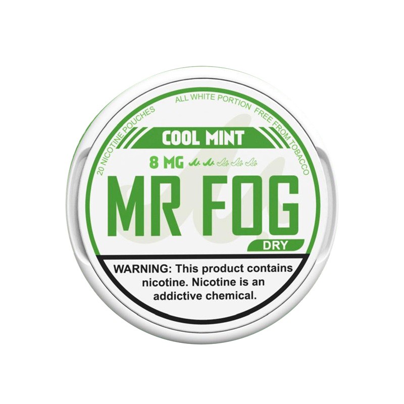 Mr Fog Dry Cool Mint Nicotine Pouches