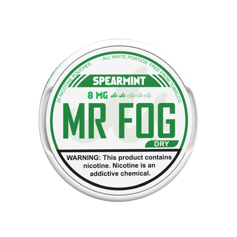 Mr Fog Dry Spearmint Nicotine Pouches