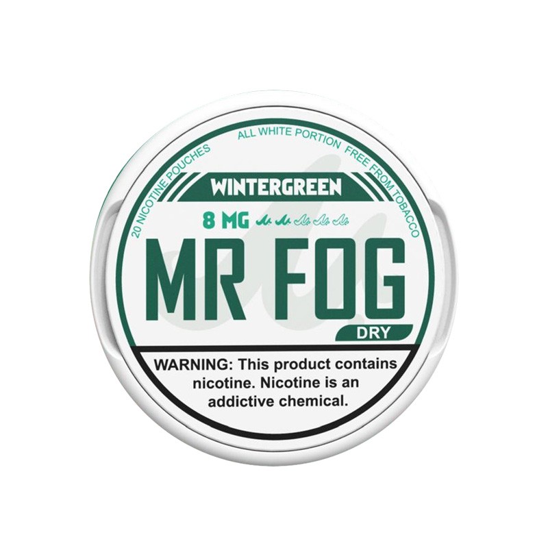 Mr Fog Dry Wintergreen Nicotine Pouches