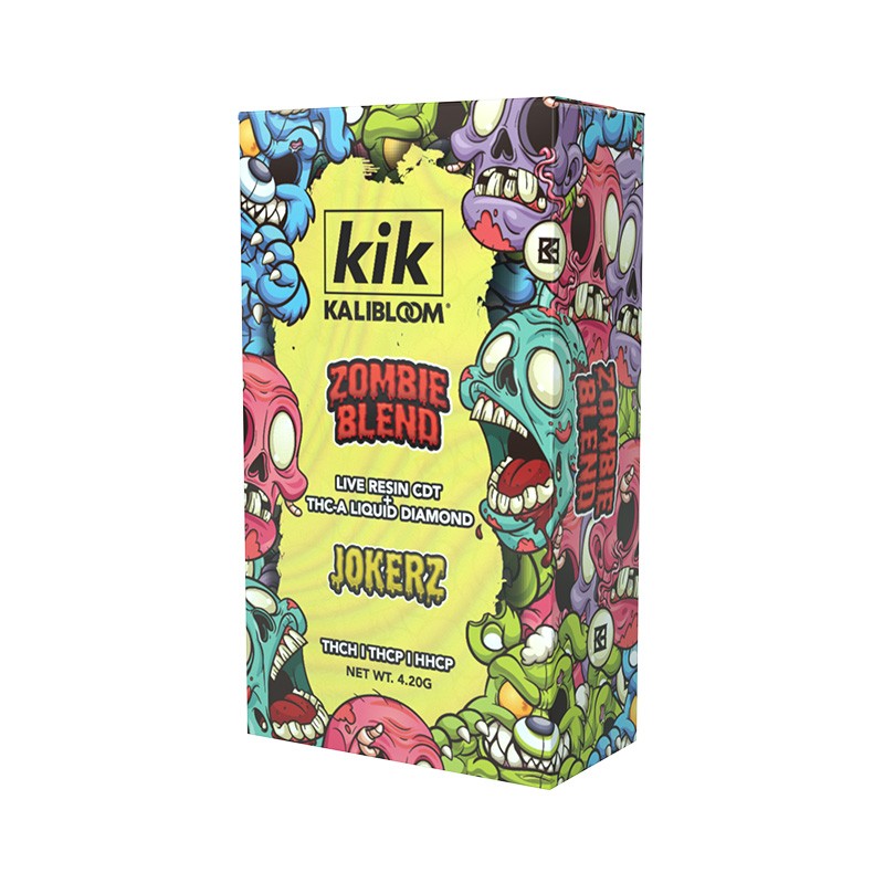 Kalibloom Kik Zombie Blend THC-A Liquid Diamond Disposable Vape 4.2G ...