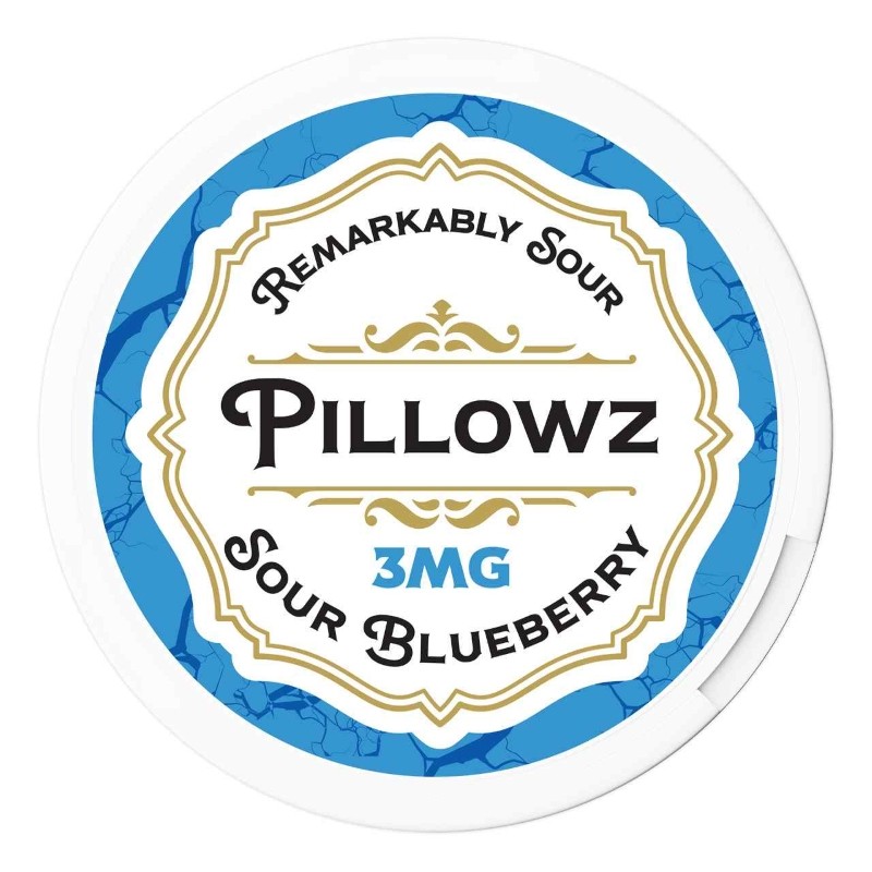 3mg Pillowz TFN Sour Blueberry