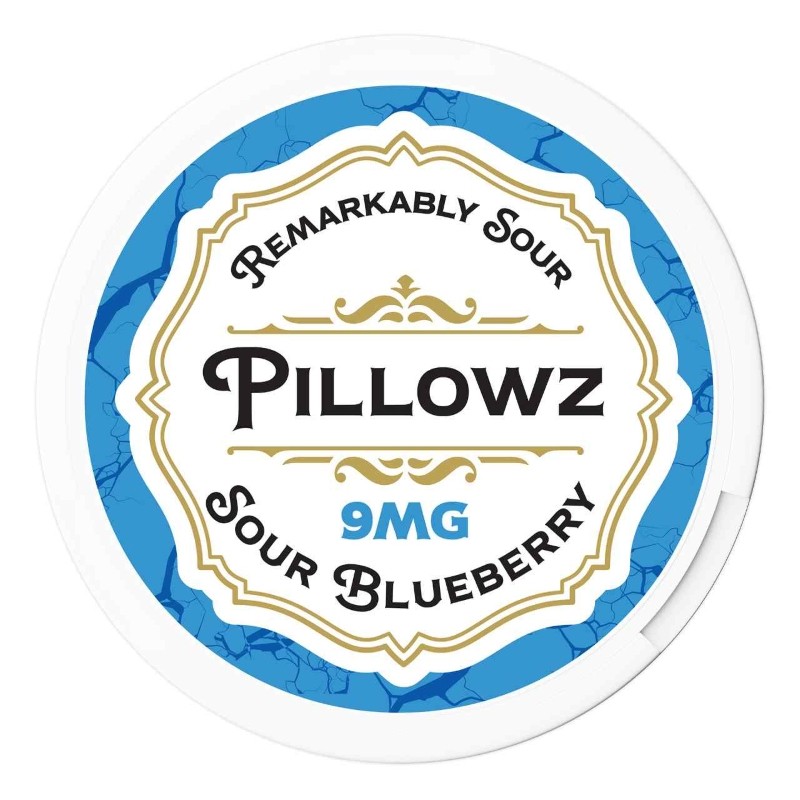 9mg Pillowz TFN Sour Blueberry