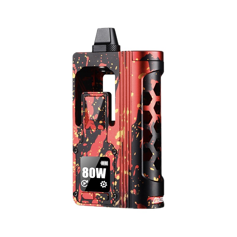 splatter red Thunderhead Creations Blaze AIO DNA80C