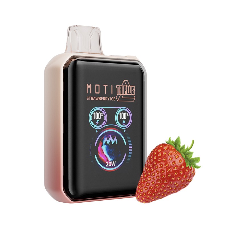 strawberry ice Moti Triplus 20000