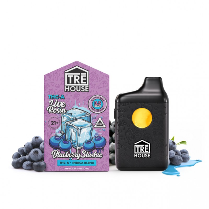 blueberry slushie Tre House Live Rosin THC-A