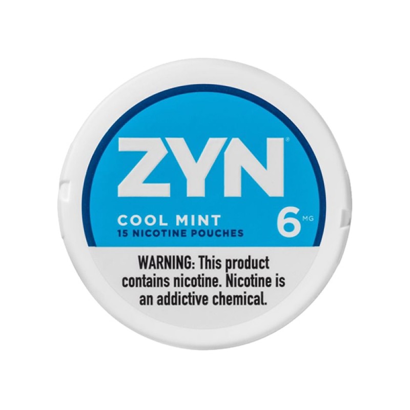 6mg ZYN Cool Mint Nicotine Pouches